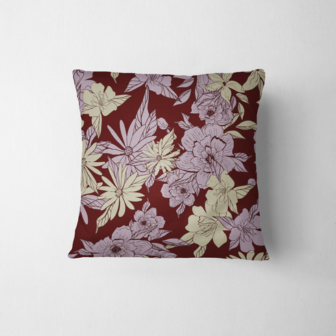 fabric pillow mockup
