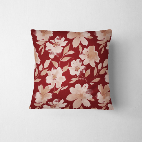 fabric pillow mockup