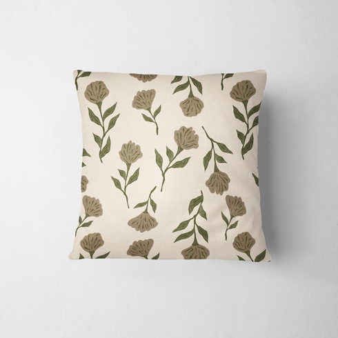 fabric pillow mockup