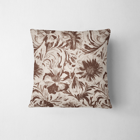 fabric pillow mockup