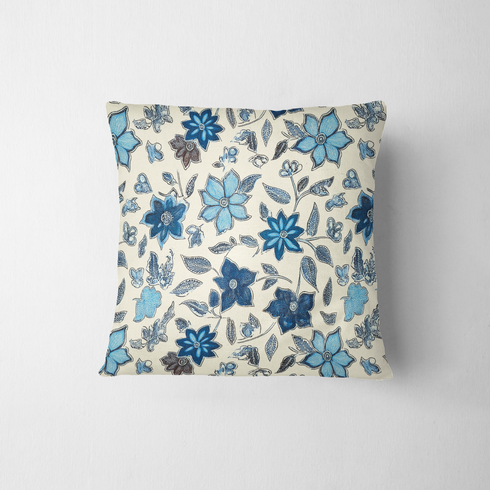 fabric pillow mockup