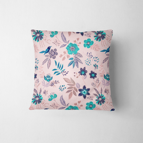 fabric pillow mockup