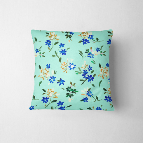 fabric pillow mockup
