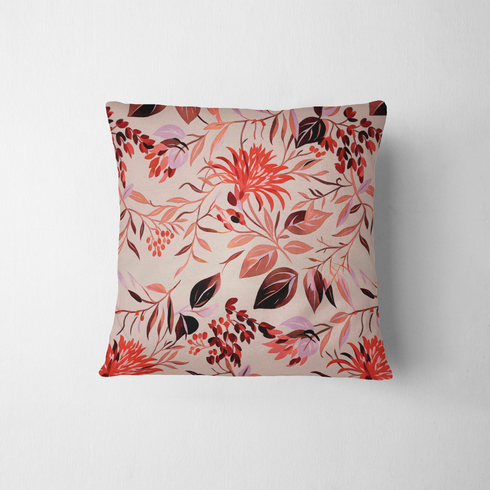 fabric pillow mockup