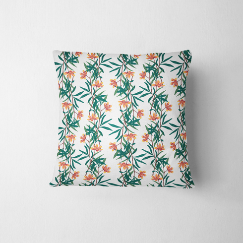 fabric pillow mockup