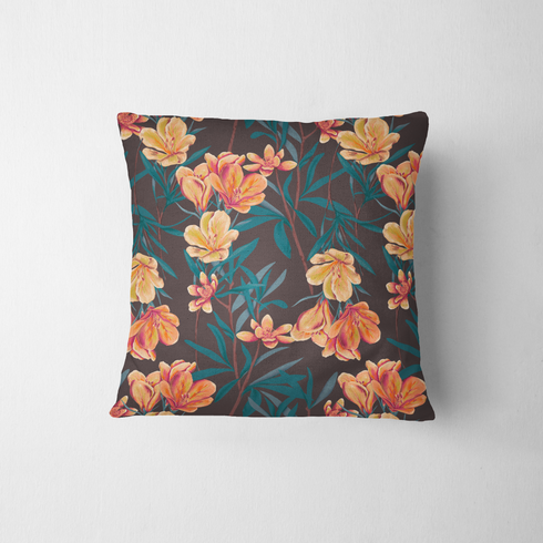fabric pillow mockup