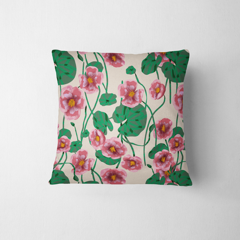 fabric pillow mockup
