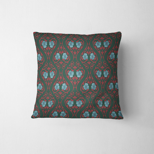 fabric pillow mockup