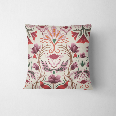fabric pillow mockup
