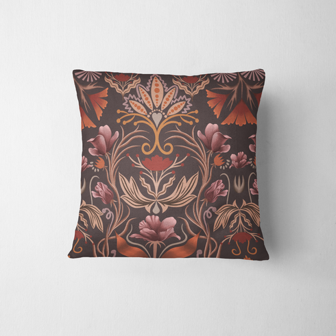 fabric pillow mockup