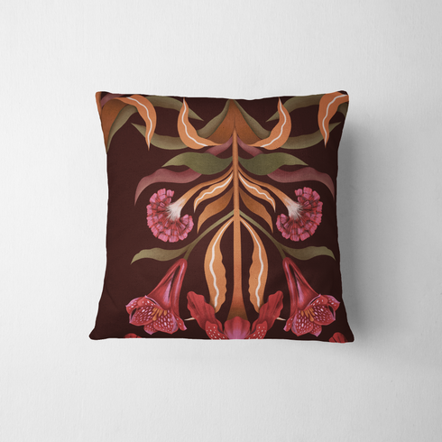 fabric pillow mockup