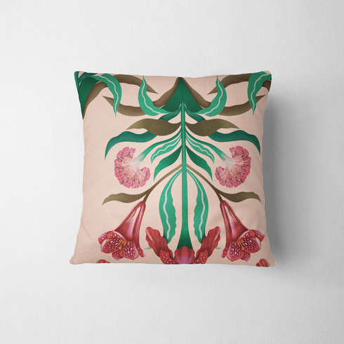 fabric pillow mockup