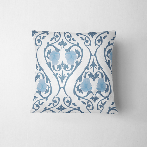 fabric pillow mockup