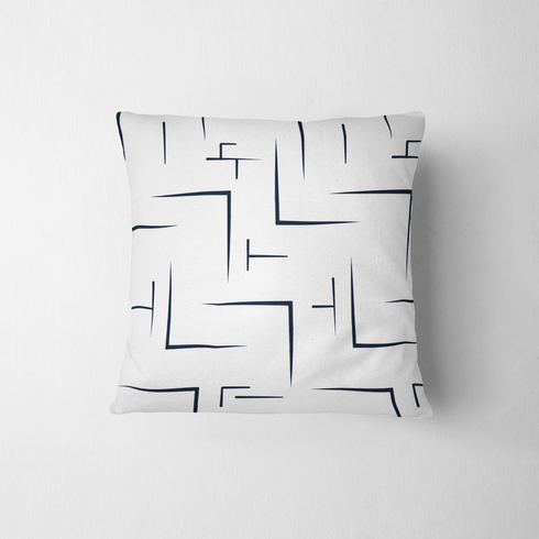 fabric pillow mockup