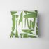 fabric pillow mockup