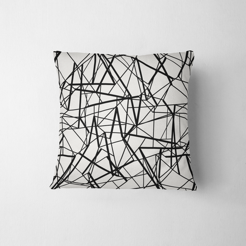 fabric pillow mockup
