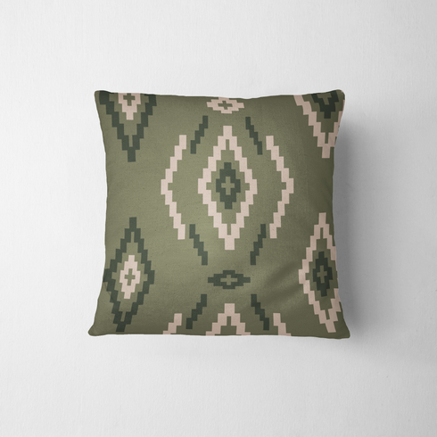 fabric pillow mockup