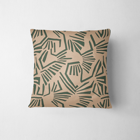 fabric pillow mockup