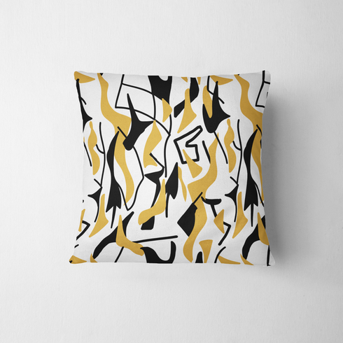 fabric pillow mockup