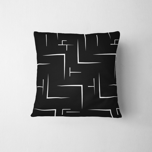 fabric pillow mockup