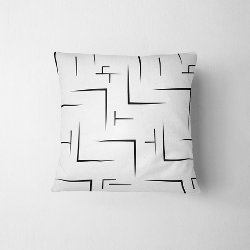 fabric pillow mockup