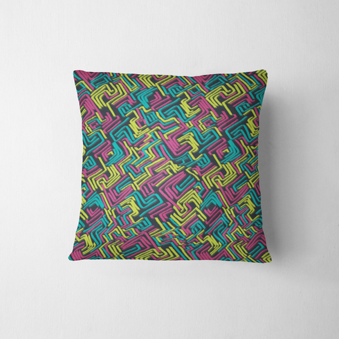 fabric pillow mockup