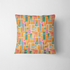 fabric pillow mockup