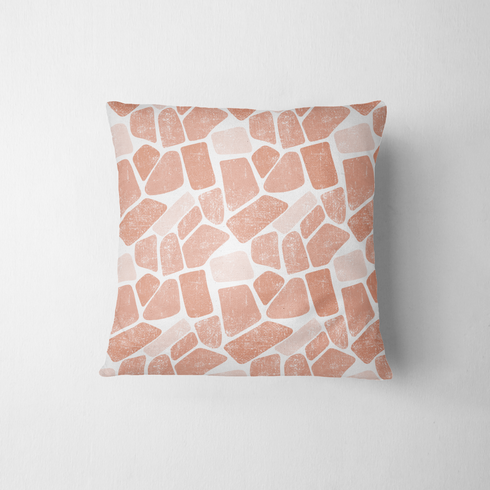 fabric pillow mockup