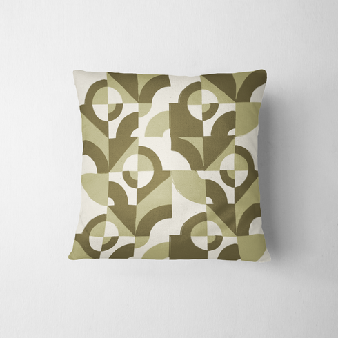 fabric pillow mockup