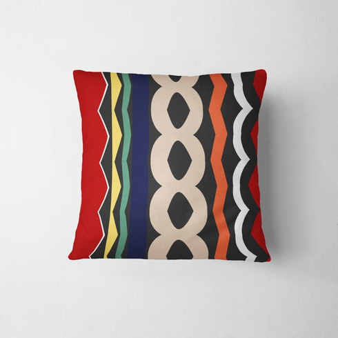 fabric pillow mockup