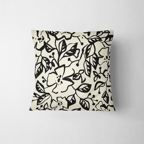 fabric pillow mockup
