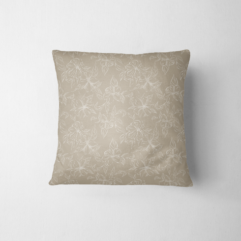 fabric pillow mockup