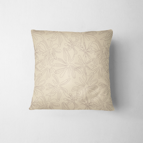 fabric pillow mockup