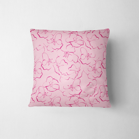 fabric pillow mockup