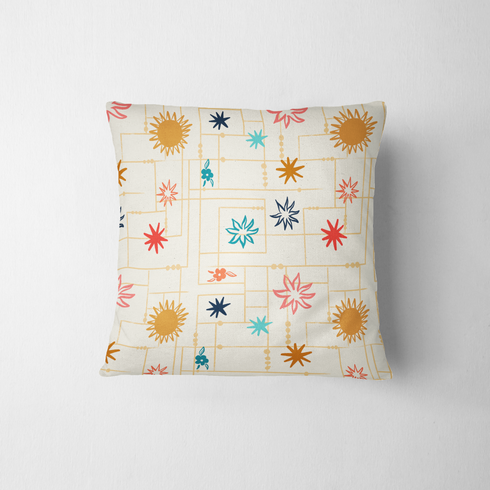 fabric pillow mockup
