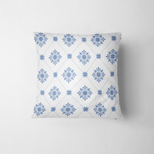 fabric pillow mockup