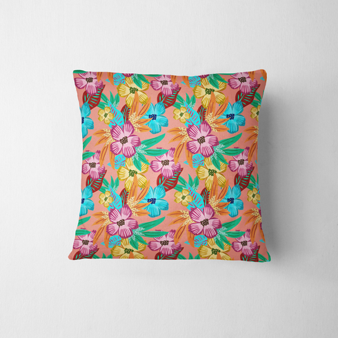 fabric pillow mockup