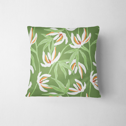 fabric pillow mockup
