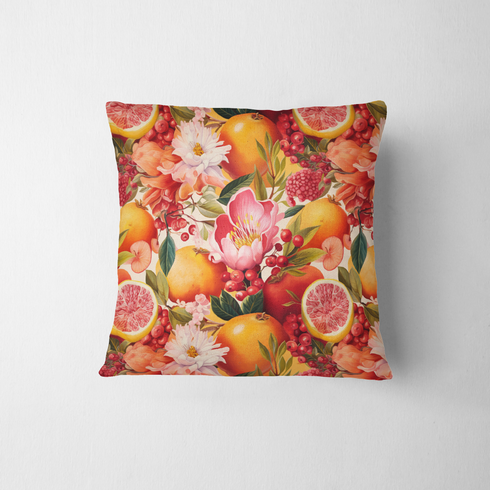 fabric pillow mockup