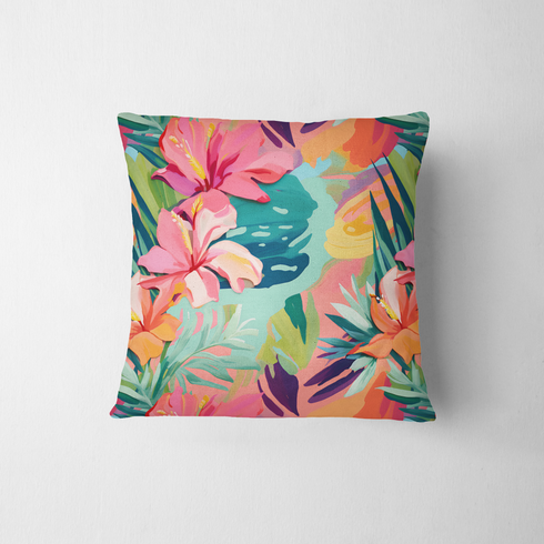 fabric pillow mockup