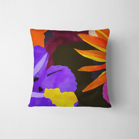 fabric pillow mockup