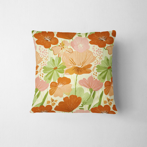 fabric pillow mockup
