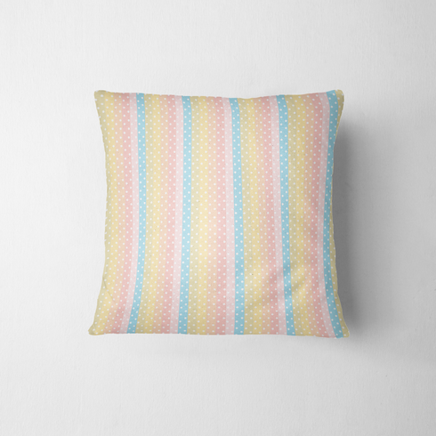 fabric pillow mockup