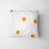 fabric pillow mockup