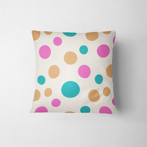 fabric pillow mockup