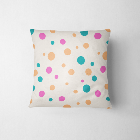 fabric pillow mockup