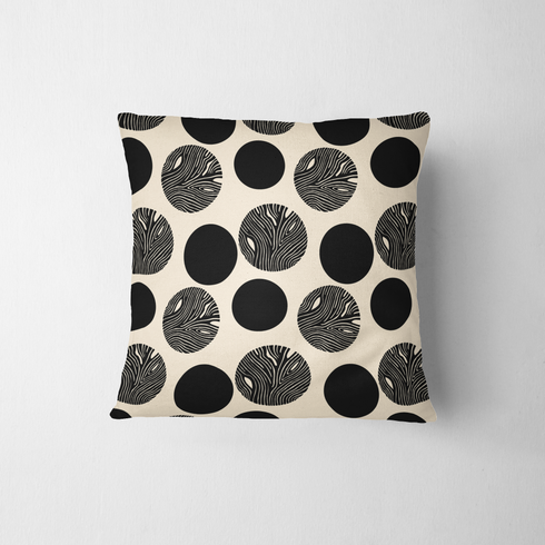 fabric pillow mockup