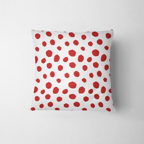 fabric pillow mockup