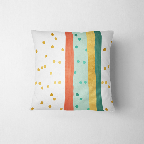 fabric pillow mockup