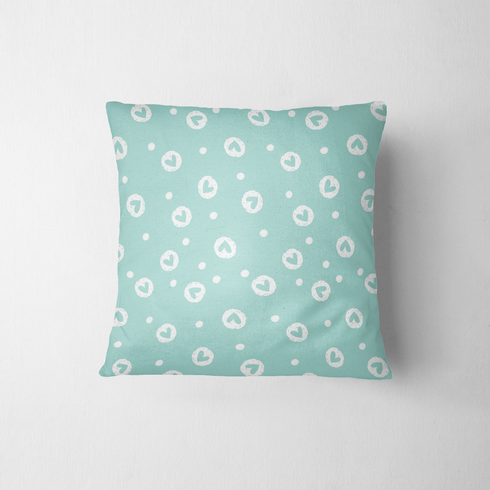 fabric pillow mockup
